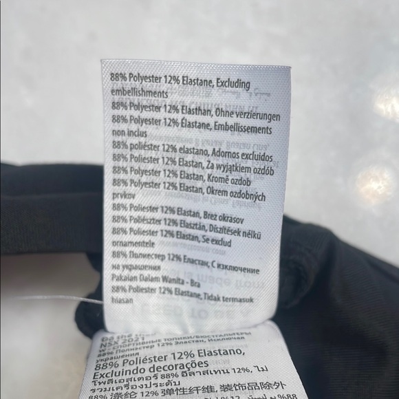 Cotton On Body Black Sports Bra with Strappy Cross-Back - Picture 6 of 6